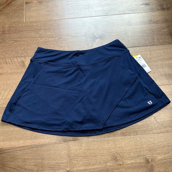Eleven by Venus Williams Women's Fly Skirt Skort in Admiral Navy size Medium NWT - Picture 1 of 9